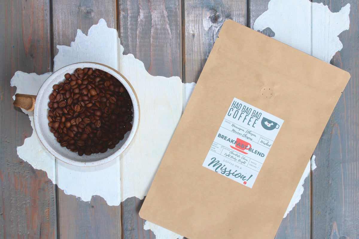 Breakfast Blend Coffee | K-Cups Breakfast Blend | Hao Bao Bao Coffee