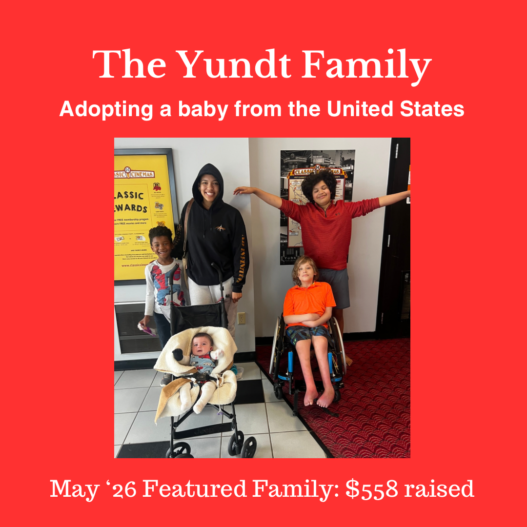 Meet our May '26 Featured Family: The Yundt Family